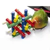 Brinquedo do papagaio para acessórios de bola de pássaros Suprimentos Cockatiel poleiro Budgie parakeet Decoração de gaiola Agapororni Vogel Speelgoed