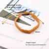 Fashion Friendship Charm Bracelets for Women Handmade Woven Braided Bracelet with Paper Card Adjustable Bohemian style Wax Rope Bangles Pulseras Mens Gift Jewelry