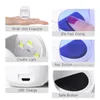 Arrivée 3W USB UV lampe à LED sèche-ongles 30S rapide Gel vernis Machine de séchage forme d'oeuf conception sèche-linge