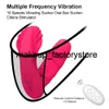 Massage Wireless Thrusting Dildo Vibrator Kvinnlig Fjärrkontroll för Kvinnor G Spot Klitoris Stimulator Sexleksaker Erotiska varor För Vuxna