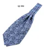 mens ascot tie casual cravat dress shirt suit wide necktie men039s accessories neckties brand neckwear man pink blue red5352557