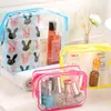 Nxy Cosmetic Bags Sac ￠ Cosm￩tiques Transparent De Voyage En Pvc Sacs Maquillage Transparents Fermeture ￉clair Pour Femmes ￉tui Beaut￩ Organisateur 220302