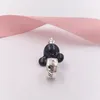 925 Sterling Silver Smycken gör Pandora Disiny Miki Cutie Charm Chain Bead Estetic Valentines Armband för tjejer Baseball halsband för pojkar Kvinnor DIY Style