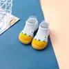First Walkers Baby Shoes Unisex Toddler Walker Boys Girls Kids Rubber Socks Boots Soft Sole Floor Knit Booties Slippers