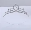All'ingrosso- Princess Crown Ornamenti per capelli Fasce in cristallo di metallo Fasce per bambini Diademi per capelli Fasce per capelli per ragazze Accessori per capelli di alta qualità Capelli