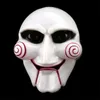 Ny ankomst Halloween Party Cosplay Saw Puppet Mask Masquerade Costume Billy Jigsaw Props Masker Festive Atmosphere Supplies X08037043873