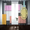 Özel Güzel Pencere Perde Oturma Odası Yaratıcılık Yatak Odası Perde Lüks 3D Perde Drapes