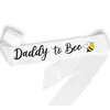 Décoration de fête papa maman à être abeille thème annonce de grossesse sexe révéler garçon ou fille bébé douche boîte-cadeau Po accessoires