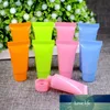 5pcs / parti 5 ml tom plast kosmetisk rör squeeze lotion flaska ansiktsrengöringsbehållare reser ansikte krämprov gelflaskor