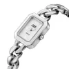 Mode en vrije tijd Dames Gift GD Rvs Armband Sieraden Quartz Horloge Japanse Beweging