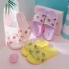 Parent-child Cute Kids Slippers Fruit Pear Strawberry Grape Pineapple Children Baby Home Boys Girls Parent Shoes 210712