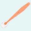 Baby Feed Spoons Soft Head High-Qualitybaby Training Spoon Safe Household Silicone Spoon Baby Training Feeder Feeding HHC6645