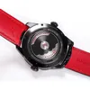 Vampire Black Vampire Exclusive Men Mechanical Watch Leather Designer Luxury Design Joker Wristswatches6117394