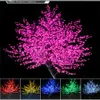 Outdoor LED Künstliche Kirschblüten Baum Licht Weihnachtslampe 864 stücke Birnen 1,8m Höhe Regenschutz Fairy Garten Dekor