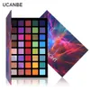 UCANBE Spotlight 40 Color Eye Shadow Palette Colorful Artist Shimmer Glitter Matte Pigmented Powder Pressed Eyeshadow Makeup Kit