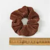 Solid Hair Ties Elegant Soft Scrunchies Woman Hair Accessories Hairband Rubber Band Ladies Hairband Hair Hoop Headwea