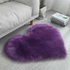 Lovely red innovative peach heart carpet home textile multifunctional plush living room heartshaped nonslip mat hair length 67C7537498