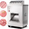 2021 Aço inoxidável de carne de carne comercial totalmente automático 2200W Shred Slicer Dicing Máquina Elétrica Cortador de Cortador