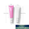 50g 50 ml BB Cream Squeeze Bottle Pe Refillerbar Kosmetisk behållare Tomt Rosa Vit Emulsion Pump Airless Soft Tube 25 st / parti