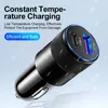 QC3.0 USB-C Car Charger PD 3.1A Type C 15W Fast Charging Cigarette Lighter Adapter Socket For Mobile Phone Customizable