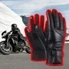 Luvas de ciclismo inverno elétrico aquecido à prova d 'água à prova de vento quente aquecimento aquecimento touch screen usb hilged christmas presente