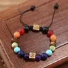 2022 Bracciale in pietra naturale dell'albero della vita di alta qualità alla moda 7 braccialetti con perline chakra