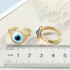 Frauen Vintage Türkische Evil Eye Ringe Gold Silber Farbe Boho Knuckle Paar Ring Weibliche Viking Strand Schmuck Geschenk