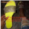 Sandały Letnie Kobiety 2021 Buty Kobieta Płaskie Rhinestone Fashion Beach Marka Sandles Sandalias Mujer Y0721