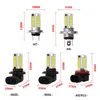 Novo 2 10Pcs High Bright Car LED Fog Lights Motorcycle Headlight H4H7H8 9005 9006 LED Lamp Auto Driving Running Bulbs White 12V Dio2775