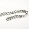 3 Meter Lot Rostfritt Stål Enorma Tung 8 * 11mm * 2.3mm Curb Link Chain Jewelry Findings Chain DIY Markering