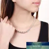 New Fashion 925 Silver Jewelry Sets Women Big&Small Bead Bracelets Necklaces Chains Factory price expert design Quality Latest Style Original Status