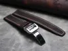 20mm 21mm 22mm Handmade Zegarek Prawdziwej Skórzany Zegarek Akcesoria Zegarek Bransoletka Zegarek Zegarek Pasek Vintage Folding Buckle H0915