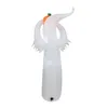 Traje de decoração de Halloween brilhante pequena abóbora fantasma com luz branca fantasmas árvore inflável decorações de jardim infláveis m354b