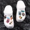 PVC Custom Shoes Charms Dekorationer för Skoband Armband Armband Party Presenter