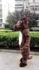 Costume de mascotte de cheval marron d'Halloween de qualité supérieure Personnaliser le personnage de thème d'anime de dessin animé Taille adulte Fête d'anniversaire de Noël Costume de tenue en plein air