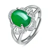 Esmeralda anéis simples minimalista mindinho acessórios anel banda elegante anéis de jóias de noivado