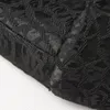 Черный пиджак для мужчин с крокодиловым узором Свадебный пиджак Slim Fit Стильные костюмы Сценическая одежда для певца Мужские пиджаки Дизайн 9006359O