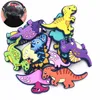 1pcs Shoe Charms Novel Dinosaur Accessories Cute Garden Shoe Decoration for Buckle Kids X-mas boys Gift Croc