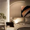 Lampadaires Simple LED Lampe Chambre Salon Creative Pêche Moderne Vertical