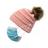 女性のための冬の温かい帽子を編むクリス・クロスポンポムポンズバイニークロシェットハットレディースポニーテールビーニーガールズスキーキャップポンポムハット10207132189