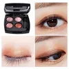 Eye Shadow Women Peach Blossom Makeup Plate Lätt att använda Gentle Portable Pearlescent 4 Färger Ögonskugga Palette för POGRAPH