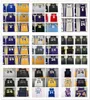 1996-97 Rétro Basketball Bryant Jerseys Hommes Mesh Violet Blanc Jaune Noir 1996-2016 le Temple de la renommée Vintage Snake avant 8 arrière 24 chemises 2006-07 2007-08 2008-09