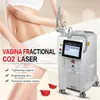 CO2 fraktionell laser vertikal RF -rör 1060 nm våglängd för vagina dra åt sträckmärken borttagning ansikte lyft hudföryngring ärr återställ säkerhetsutrustning