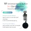 YF JC HX Universelles Home-Tasten-Flexkabel für iPhone 7 8 Plus, Menü-Tastatur, Return-On-Off-Funktionslösung