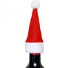 Couvercle de bouteille de vin de Noël Petit chapeau pour décorations de bouteille de Noël cadeau enfants cadeau joyeux nouvel an bar table de table fournitures CAP SN3186