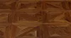 Gul kosso lövträ golv trä parkett kakel timmer marquetry väggbeklädnad medaljong inlagda art deco interiör bakgrunder paneler matta färdig