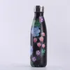 LOGO Custom Stainless Steel water Bottle For Water Vacuum Insulated Cup Double-Wall Travel Drinkware Sports Flask