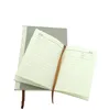 Notepads A6 양면 테이프가있는 승화 저널 열 전사 노트북 DIY 화이트 블랭크 가짜 가죽 저널 A02