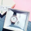 Relógios de pulso relógio simples para mulheres pulseiras vintage ladies moda watchwatch feminino pequeno relógio de tendência requintada presente relogio