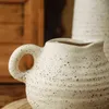 Северный простой стиль искусства керамический цветок ваза современный свет роскошь для высушенной компоновки вазы домашние мягкие украшения 211215
